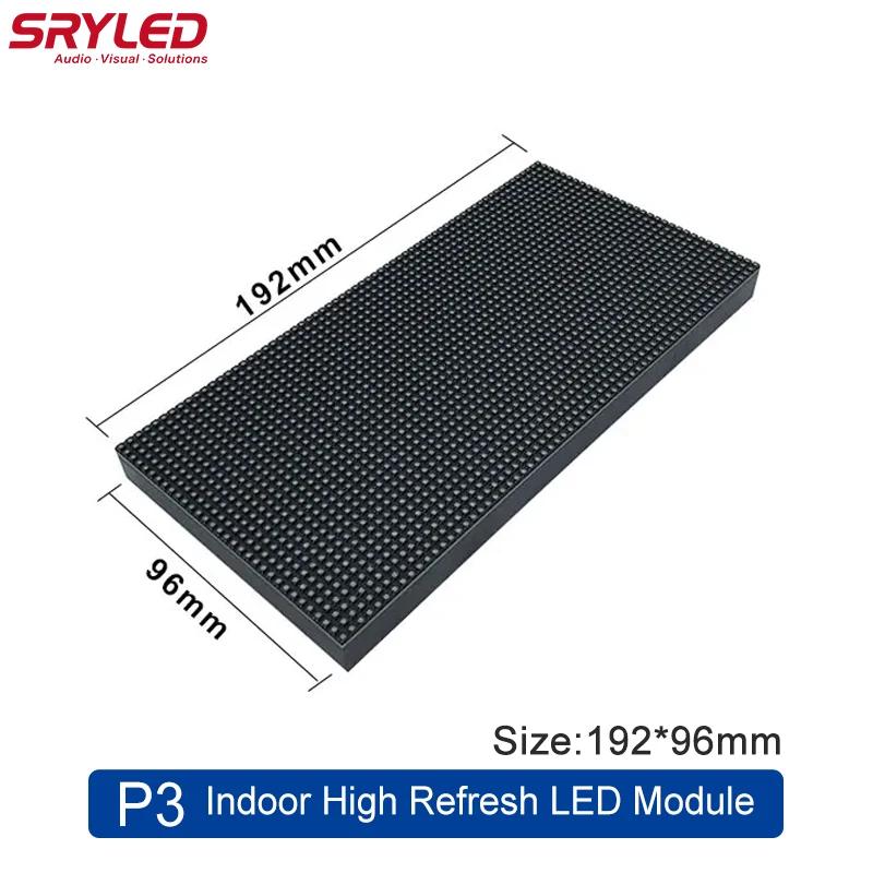 SRYLED LED ÷  Ʈ P3 SMD2121 RGB 64x32 ȼ   LED ǳ ũ